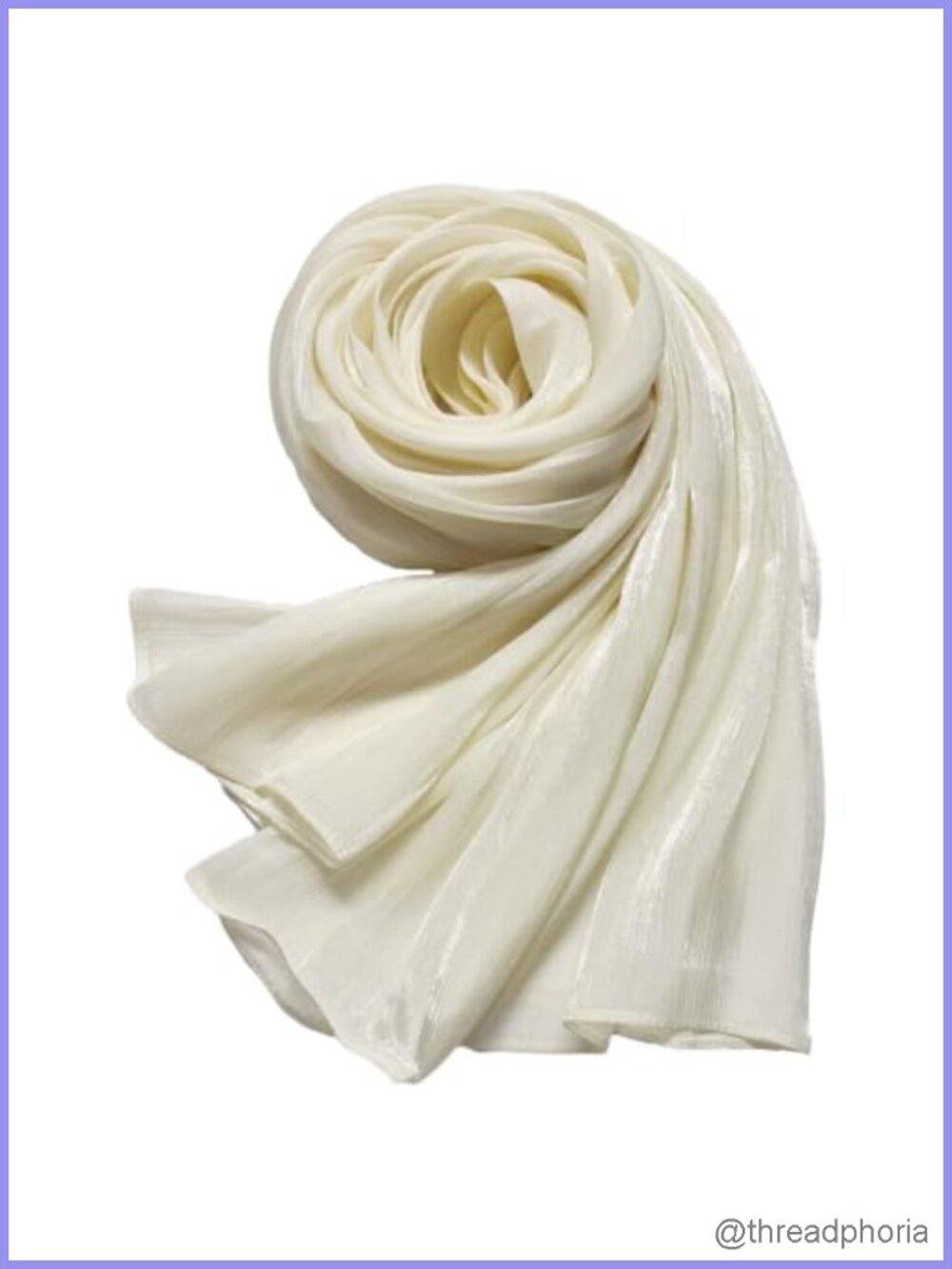 Women Sheer Crepe Hijab Scarf Shawl Lightweight Shimmer Wedding Wrap Evening